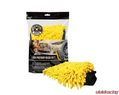 Chemical Guys Three-Way Premium Microfiber Wash Mitt - MIC494