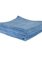 Chemical Guys Microfiber Towel 3-Pack, 16"x16", Blue, Workhorse Professional Quality                                     - MICBLUE03 - Image 2