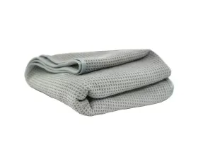 Chemical Guys 36inch x 25inch Waffle Weave Gray Matter Microfiber Drying Towel