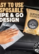 Chemical Guys 50ct Leather Cleaner Wipes                                     - PMWSPI20850 - Image 5