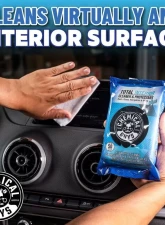 Chemical Guys 50ct Total Interior Cleaner and Protectant Wipes                                     - PMWSPI22050 - Image 3