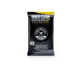 Chemical Guys 50ct InnerClean Interior Quick Detailer and Protectant Wipes