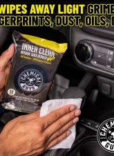 Chemical Guys 50ct InnerClean Interior Quick Detailer and Protectant Wipes                                     - PMWSPI66350 - Image 3