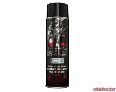 Chemical Guys Nice and Wet Tire Shine Protective Coating for Rubber and Plastic 16 oz - TVDSPRAY101