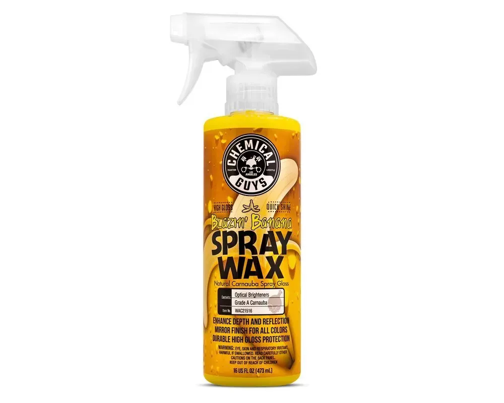 Chemical Guys 16oz Blazin Banana Carnauba Spray Wax - WAC21516