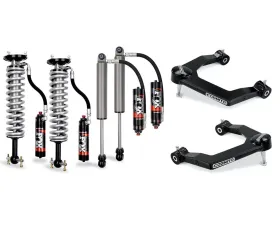 Cognito Motorsports 3 inch Elite Leveling Kit w/ Fox Elite 2.5 Reservoir Shocks Chevrolet Silverado 1500 | GMC Sierra 1500 2WD/4WD 2019-2021