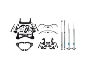 Cognito 10-Inch Performance Lift Kit with Bilstein 5100 Series Shocks Chevrolet Suburban 1500 | GMC Yukon XL 1500 2WD/4WD w/OEM Cast Steel Upper Control Arms 2014-2018