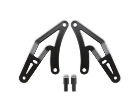 Cognito RZR KC HiLiTES C40 Light Bracket Kit for Polaris RZR XP 1000/XP Turbo/ Turbo S 4 Seat Roll Cage 2014-2021