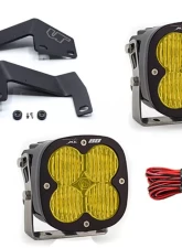 Toyota Tundra 2014-2021 A-Pillar Light Bracket Kit w/Baja Designs Amber Lens Wide Cornering Pattern XL80 Series LED Light Pods Pair Toyota Tundra 2007-2021                                     - VR-TUN-915-677815 - Image 12