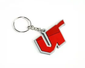 VR Logo Rubber Key Chain