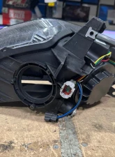 Spec-D Switchback Sequential Turn Signal Animated LED Bar Projector Headlights Matte Black Housing/Clear Lens Nissan 350Z 2003-2005 CLEARANCE                                     - LHP-350Z03JM-SQ-RS - Image 6