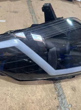 Spec-D Switchback Sequential Turn Signal Animated LED Bar Projector Headlights Matte Black Housing/Clear Lens Nissan 350Z 2003-2005 CLEARANCE                                     - LHP-350Z03JM-SQ-RS - Image 2