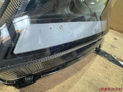 Spec-D Switchback Sequential Turn Signal Animated LED Bar Projector Headlights Matte Black Housing/Clear Lens Nissan 350Z 2003-2005 CLEARANCE - LHP-350Z03JM-SQ-RS