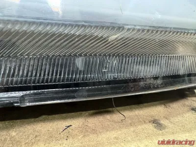 Spec-D Switchback Sequential Turn Signal Animated LED Bar Projector Headlights Matte Black Housing/Clear Lens Nissan 350Z 2003-2005 CLEARANCE - LHP-350Z03JM-SQ-RS