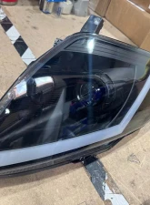 Spec-D Switchback Sequential Turn Signal Animated LED Bar Projector Headlights Matte Black Housing/Clear Lens Nissan 350Z 2003-2005 CLEARANCE                                     - LHP-350Z03JM-SQ-RS - Image 7