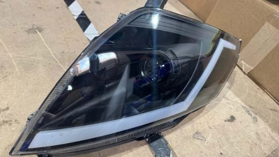 Spec-D Switchback Sequential Turn Signal Animated LED Bar Projector Headlights Matte Black Housing/Clear Lens Nissan 350Z 2003-2005 CLEARANCE                                     - LHP-350Z03JM-SQ-RS - Image 7