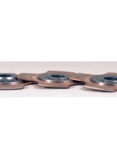 Tilton 7.25" 3-Plate 35mm Spline 10 Teeth 6 Rivets Back-to-Back Metallic Clutch Disc Pack                                     - 64185-2-ABA-52 - Image 2
