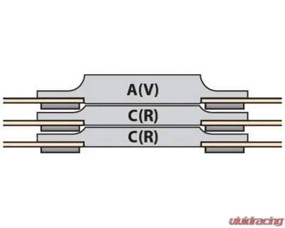 Tilton 7.25" 3-Plate 35mm Spline 10 Teeth 6 Rivets Back-to-Back Metallic Clutch Disc Pack - 64185-2-ABA-52