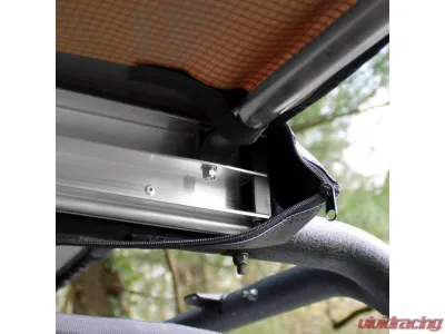 Offgrid Olive Drab Polyester 6.5ft x 8.2ft Pull-Out Roof Top Awning - 100000-000400