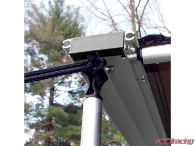 Offgrid Olive Drab Polyester 6.5ft x 8.2ft Pull-Out Roof Top Awning - 100000-000400