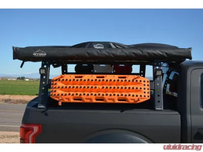 Offgrid Olive Drab Polyester 6.5ft x 8.2ft Pull-Out Roof Top Awning - 100000-000400