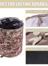 Offgrid Camouflage Polyester Pop Up Trash Can & Storage Bin                                     - 100000-CTC - Image 2