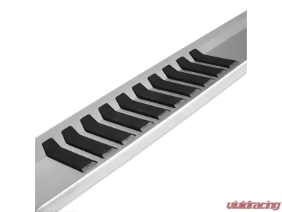 Raptor Series 6inch OEM Style Brushed Aluminum Slide Track Running Boards Ford F-250 | F-350 Super Duty SuperCab 1999-2016 - 1703-0343