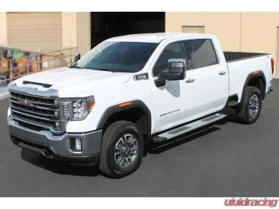 Raptor Series 6inch OEM Style Brushed Aluminum Slide Track Running Boards Ford F-250 | F-350 Super Duty SuperCab 1999-2016 - 1703-0343