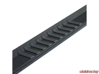 Raptor Series 6inch OEM Style Black Textured Aluminum Slide Track Running Boards Toyota Tundra CrewMax Cab 2022-2024 - 1704-0142BT