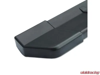 Raptor Series 6inch OEM Style Black Textured Aluminum Slide Track Running Boards Toyota Tundra CrewMax Cab 2022-2024 - 1704-0142BT