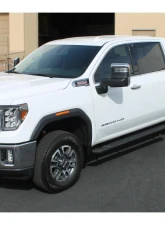 Raptor Series 5inch Tread Step Black Textured Aluminum Slide Track Running Boards Ford F-250 | F-350 Super Duty SuperCab 1999-2016                                     - 1903-0343BT - Image 4