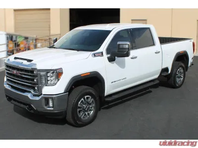 Raptor Series 5inch Tread Step Black Textured Aluminum Slide Track Running Boards Ford F-250 | F-350 Super Duty SuperCab 1999-2016 - 1903-0343BT