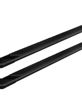 Raptor Series 5inch Tread Step Black Textured Aluminum Slide Track Running Boards Toyota Tundra Double Cab 2022-2024                                     - 1904-0133BT - Image 4