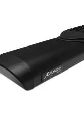 Raptor Series 5inch Oval Style Black Textured Aluminum Slide Track Running Boards Ford F-250 | F-350 Super Duty SuperCab 1999-2016                                     - 2003-0343BT - Image 3