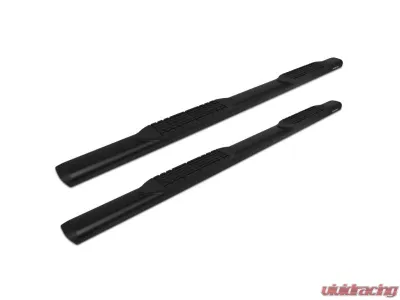 Raptor Series 5inch Oval Style Black Textured Aluminum Slide Track Running Boards Toyota Tundra CrewMax Cab 2022-2024 - 2004-0142BT