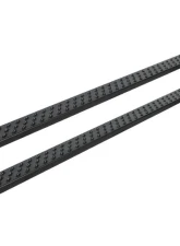 Raptor Series 6.5inch Sawtooth Black Textured Aluminum Slide Track Running Boards Toyota Tundra CrewMax Cab 2022-2024                                     - 2104-0142BT - Image 5
