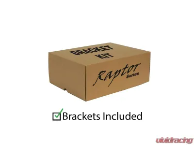Raptor Series 6.5inch Sawtooth Black Textured Aluminum Slide Track Running Boards Toyota Tundra CrewMax Cab 2022-2024 - 2104-0142BT