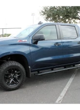 Raptor Series 5inch OEM Style Black Textured Aluminum Full Tread Slide Track Running Boards Toyota Tundra Double Cab 2022-2024                                     - 2204-0133BT - Image 4