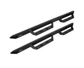 Magnum Black Textured Alloy Steel RT Gen 2 Drop Steps Ford Bronco 4-Door 2021-2024
