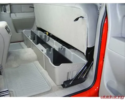 DU-HA Underseat Gun Case Storage Black Chevrolet | GMC Extended Cab 1988-1999 - 10037