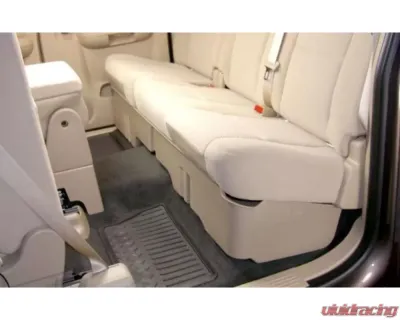 DU-HA Underseat Gun Case Storage Dark Gray Chevrolet | GMC Silverado | Sierra Extended Cab Pickup Trucks - 2007-2013 - 10045