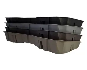 DU-HA Underseat Gun Case Jet Storage Black Chevrolet | GMC Silverado | Sierra 2014-2018