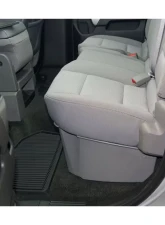 DU-HA Underseat Gun Case Jet Storage Black Chevrolet | GMC Silverado/Sierra Double Cab 2014-2019                                     - 10304 - Image 2