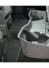 DU-HA Underseat Gun Case Jet Storage Black Chevrolet | GMC Silverado/Sierra Double Cab 2014-2019                                     - 10304 - Image 3