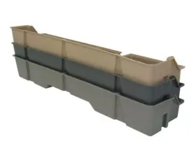 DU-HA Underseat Gun Case Storage Black Ford F-150 2000-2004