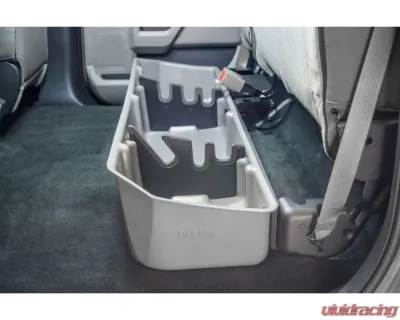DU-HA Underseat Gun Case Storage Light Gray Ford F-150 - 20111