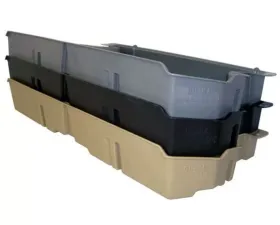 DU-HA Underseat Gun Case Storage Black Toyota Tundra 2007-2020