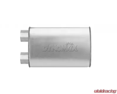 Dynomax Inlet/Outlet Same Side Super Turbo Muffler - 17676