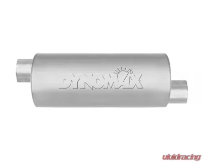Dynomax 18" Body 3" Offset Round Super Turbo Muffler - 17698