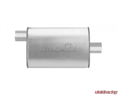 Dynomax 14" Side Inlet Center Outlet Body Super Turbo Muffler - 17730